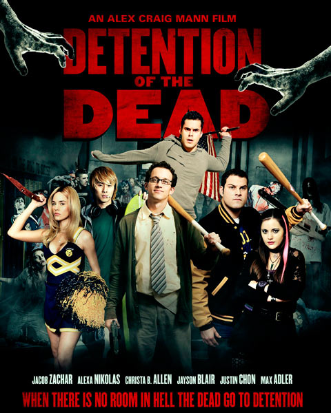 Зомби на продленке / Задержание Мертвых / Detention of the Dead (2012) WEB-DLRip / WEB-DL 720p