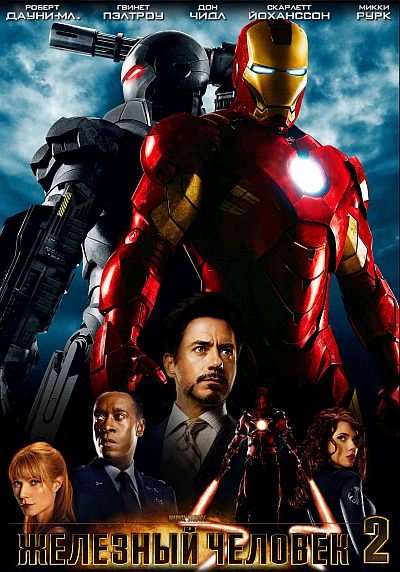 Железный человек 2 / Iron Man 2 (2010) HDRip / BDRip 720p