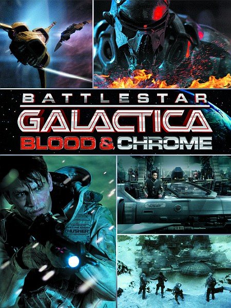 скачать фильм Звёздный крейсер Галактика: Кровь и Хром / Battlestar Galactica: Blood and Chrome (2012) HDRip