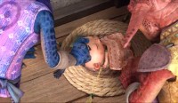 скачать мультфильм Монстры на острове 3D / Friends: Mononokeshima no Naki (2011) DVDRip